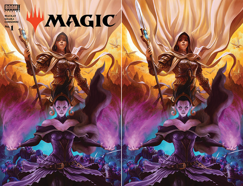 MAGIC THE GATHERING (MTG) #1 UNKNOWN COMICS DAVE RAPOZA EXCLUSIVE VAR 2 PACK (04/07/2021)