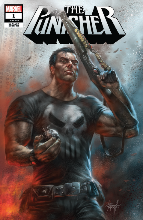 PUNISHER #1 UNKNOWN COMIC BOOKS PARRILLO  CVR A 8/22/2018