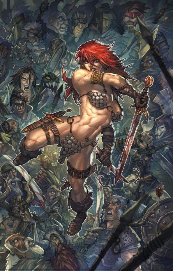 2 PACK VAMPIRELLA VS RED SONJA #3 ALAN QUAH 616 EXCLUSIVE VIRGIN VAR (01/18/2023)