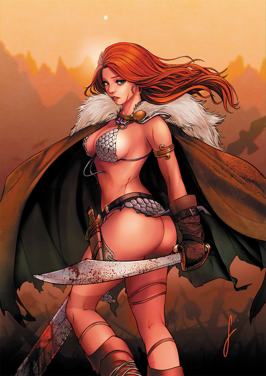 RED SONJA AGE OF CHAOS #4 UNKNOWN COMICS VANESSA TOLENTINO EXCLUSIVE VAR (04/15/2020) (06/17/2020)
