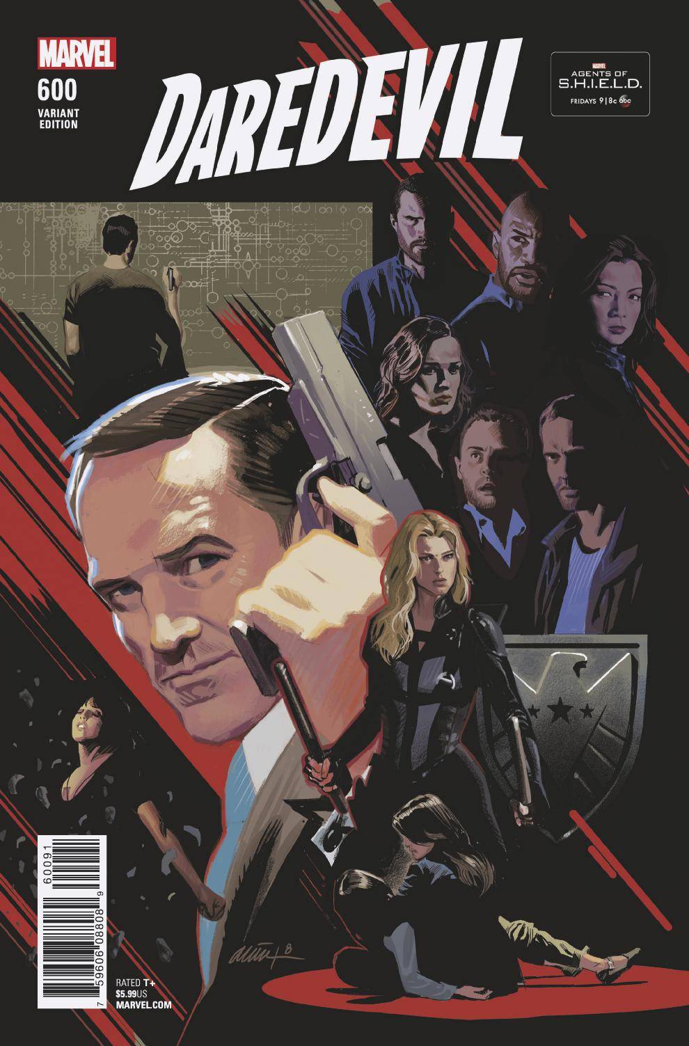 DAREDEVIL #600 AGENTS OF SHIELD ROAD TO 100 VAR LEG (1:10)3/28/2018