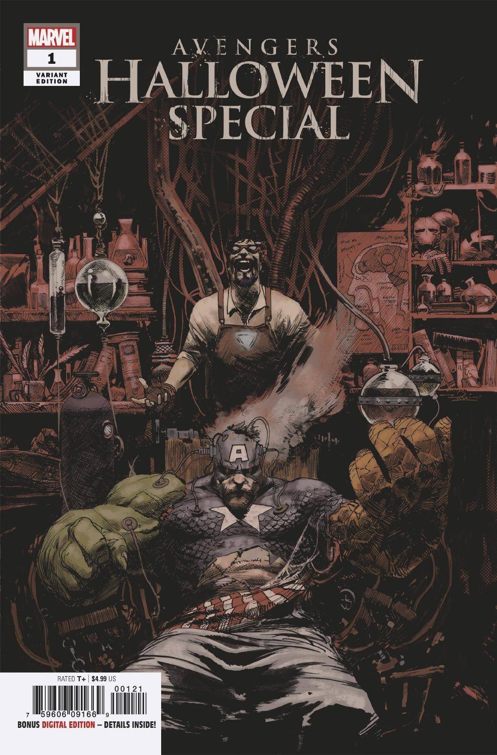 AVENGERS HALLOWEEN SPECIAL #1 ZAFFINO VAR 10/31/2018