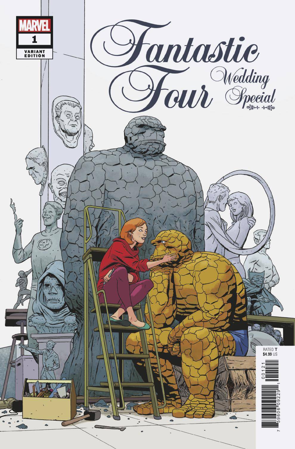 FANTASTIC FOUR WEDDING SPECIAL #1 MARTIN VAR 12/12/2018(1:25)