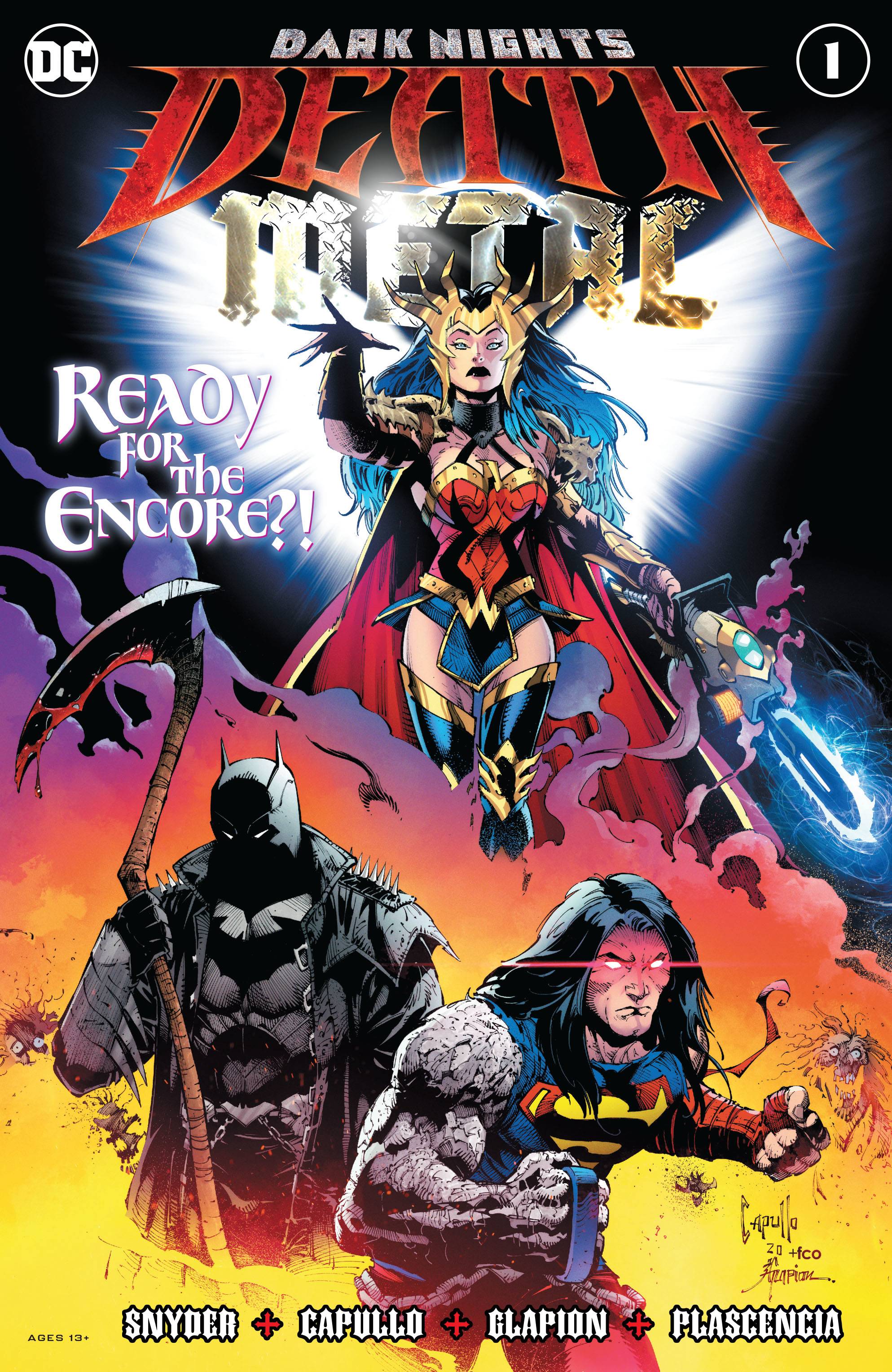 DARK NIGHTS DEATH METAL #1 FOIL EMBOSSED 2020 [INST]