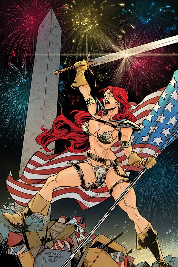 RED SONJA #18 15 COPY MIRACOLO AMERICA TOGETHER VIRGIN INCV