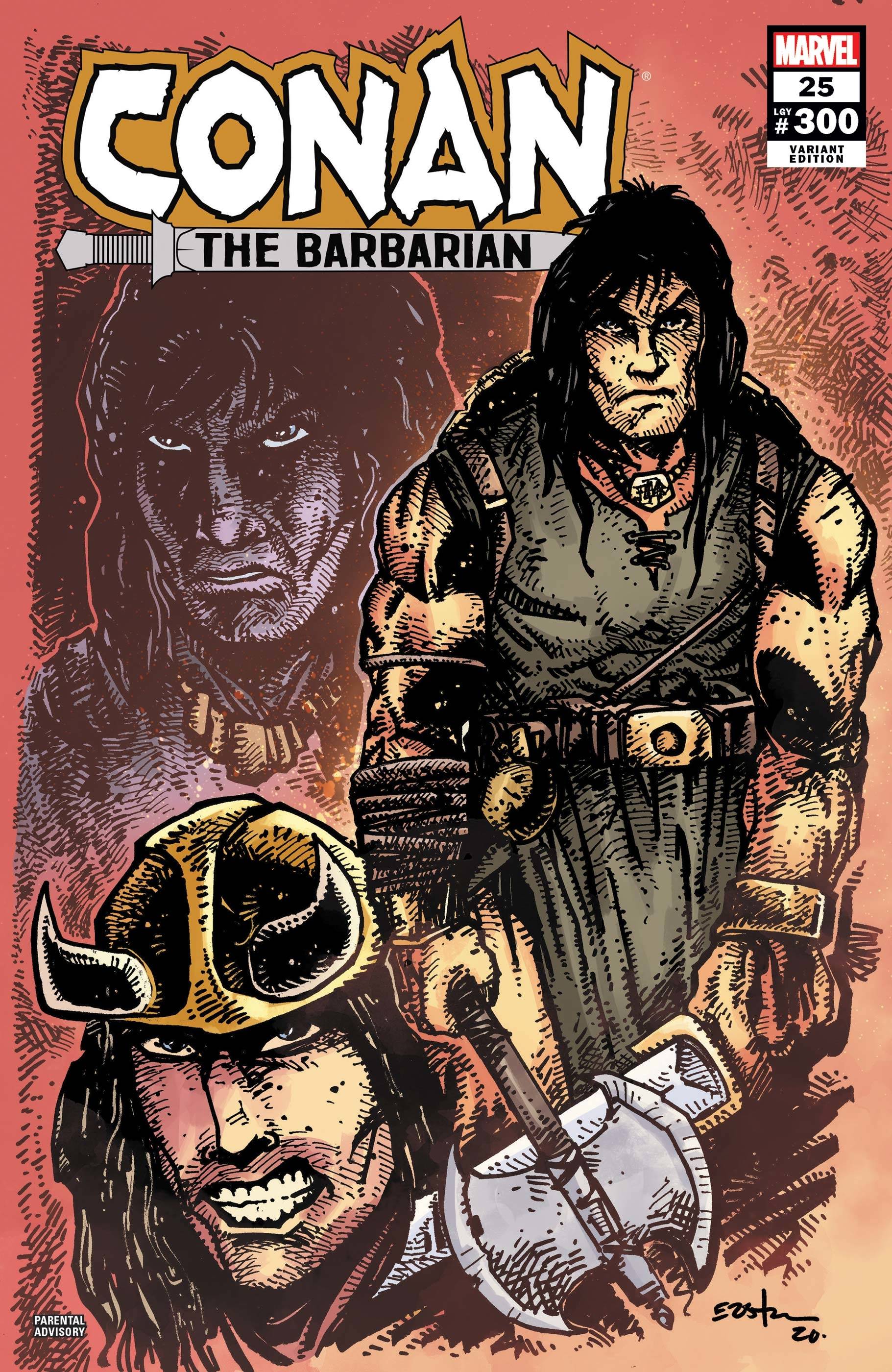 (RATIO) CONAN THE BARBARIAN #25 EASTMAN DESIGN VAR (1:10)(09/08/2021)