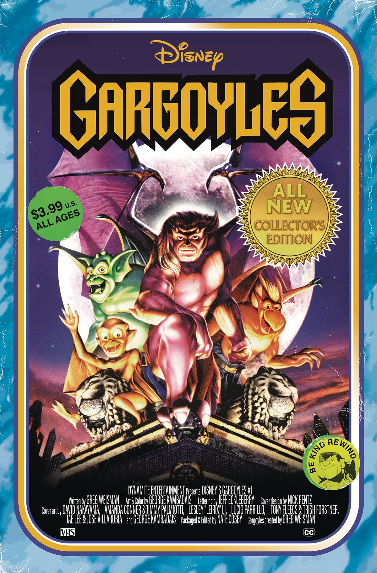 GARGOYLES #1 CVR K 20 COPY INCV VIDEO PACKAGING (12/07/2022)