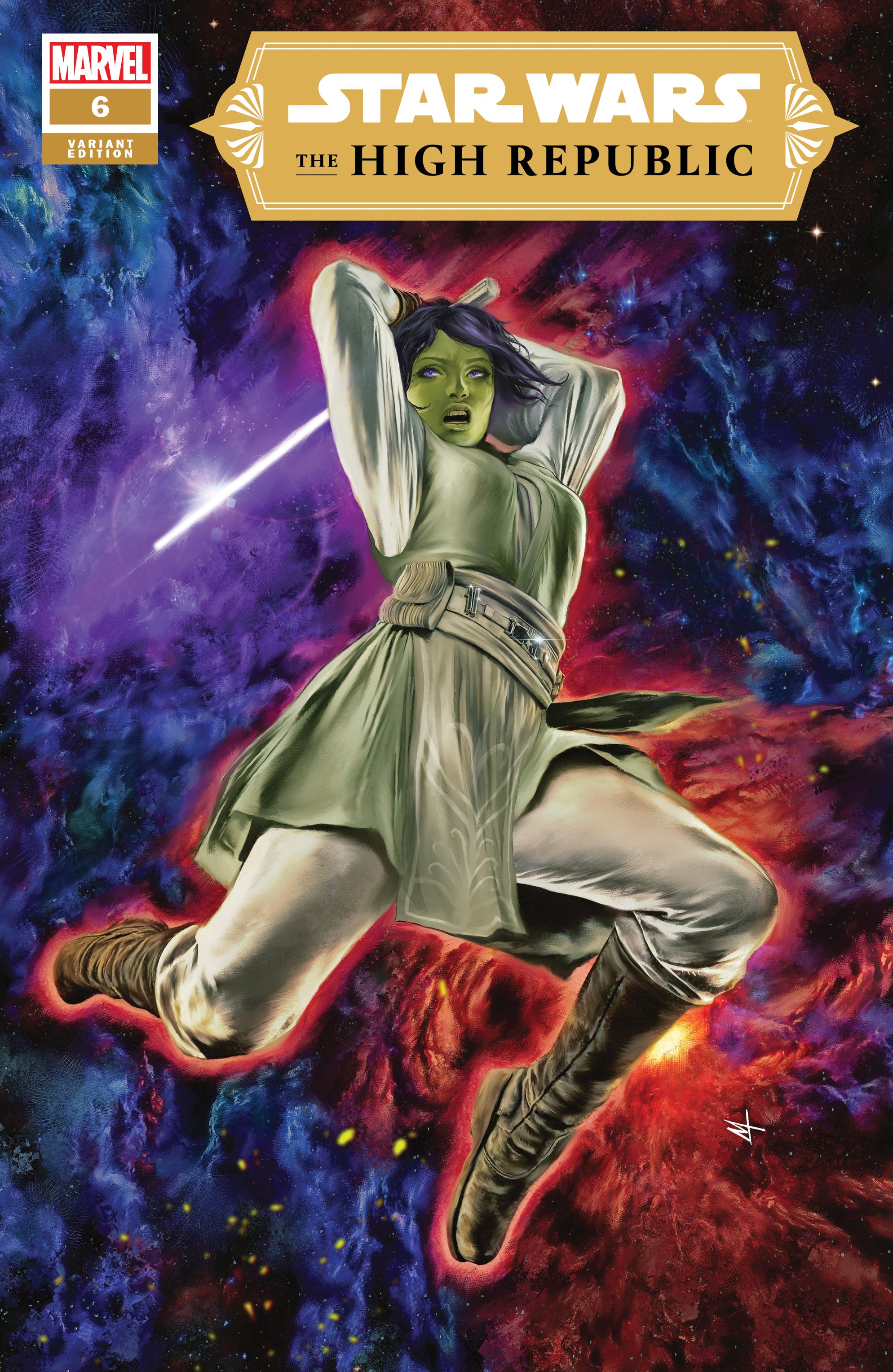[2 PACK] STAR WARS HIGH REPUBLIC #6 UNKNOWN COMICS MARCO TURINI EXCLUSIVE VAR (06/30/2021)
