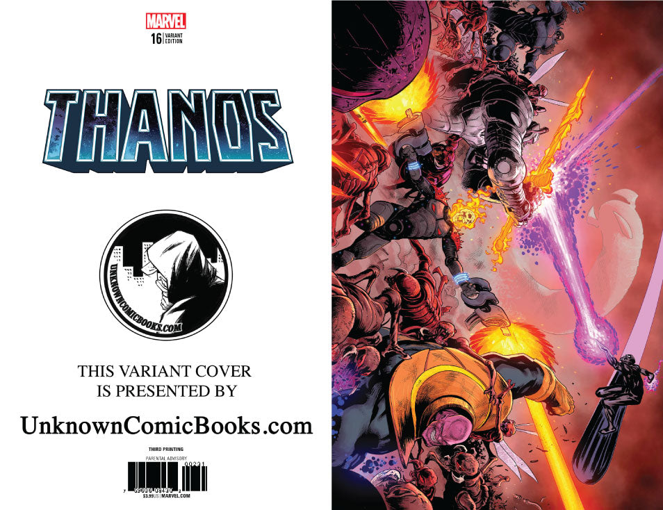 THANOS #16 3RD PTG SHAW UNKNOWN COMIC BOOKS EXCLUSIVE VIRGIN (05/23/2018)