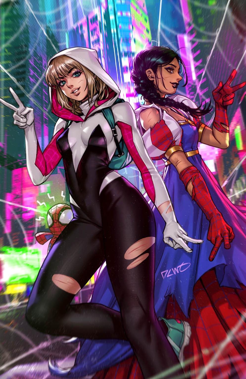 2 PACK (616) EDGE OF SPIDER-VERSE #4 DERRICK CHEW EXCLUSIVE VAR (10/05/2022)