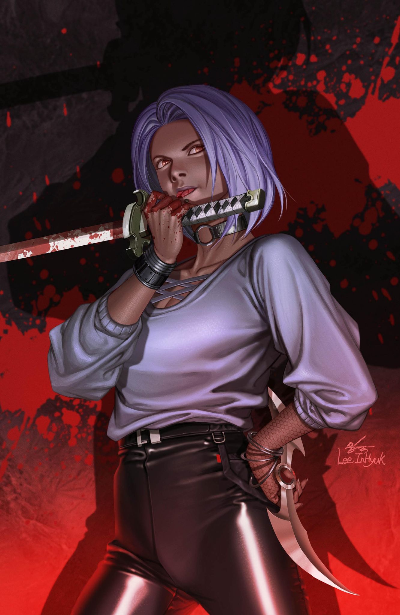 BLOODLINE: DAUGHTER OF BLADE #1 INHYUK LEE (616) EXCLUSIVE VIRGIN VAR (02/15/2023)