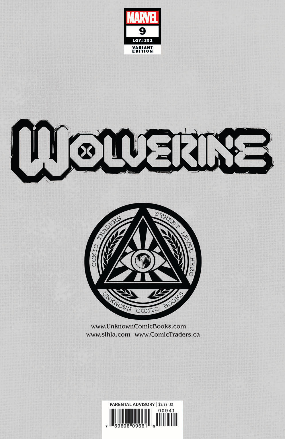 WOLVERINE #9 UNKNOWN COMICS MICO SUAYAN EXCLUSIVE VAR (01/27/2021)