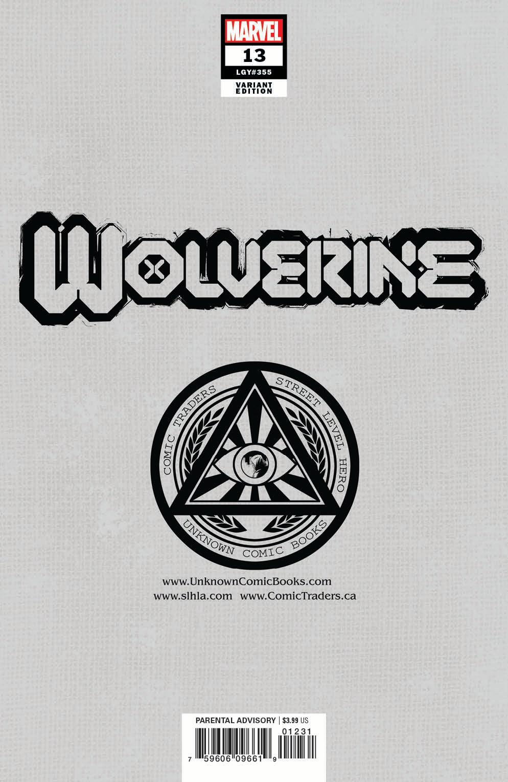 WOLVERINE #13 UNKNOWN COMICS LUCAS WERNECK EXCLUSIVE VAR GALA (06/23/2021)