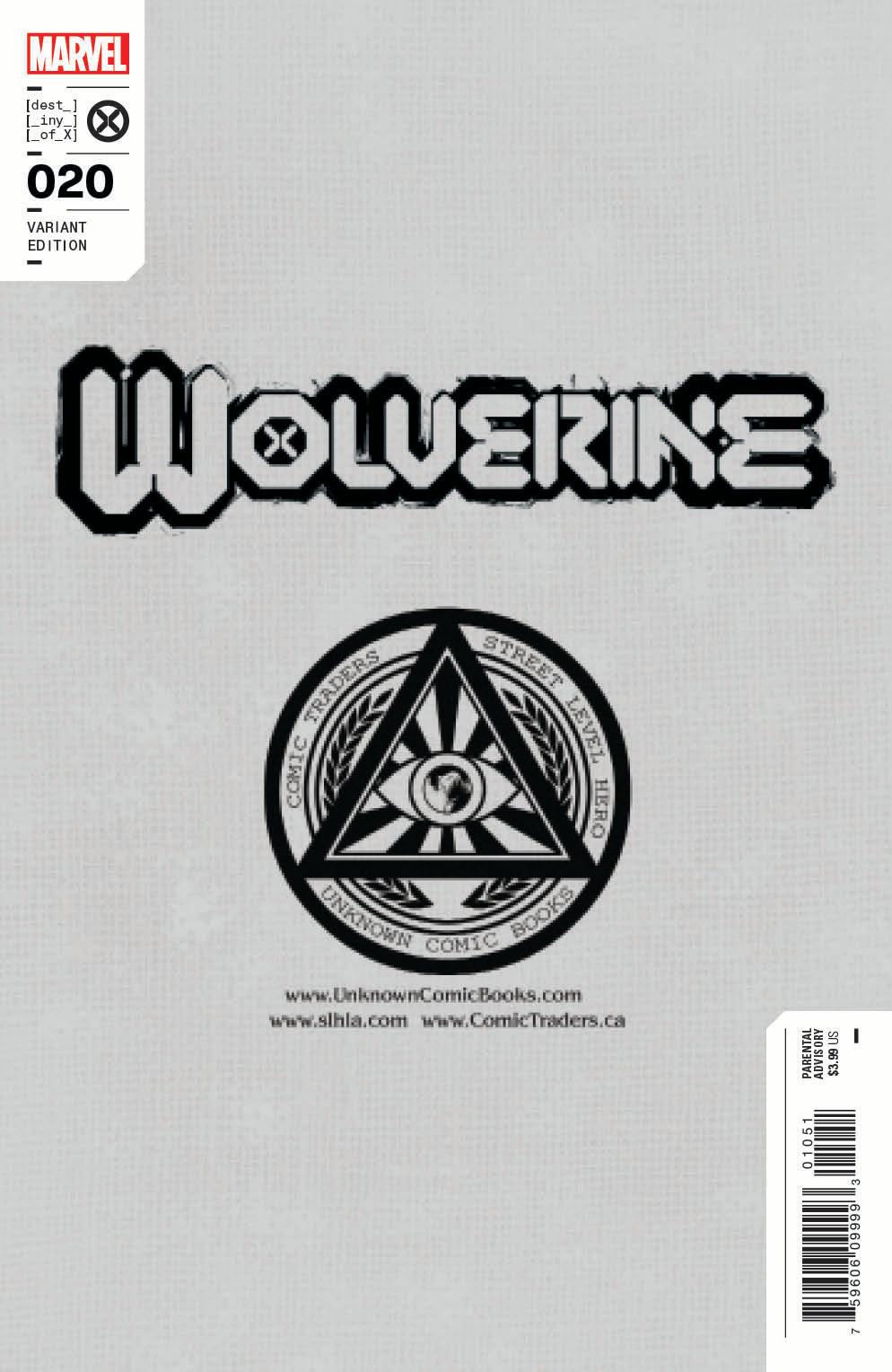 WOLVERINE 20 UNKNOWN COMICS ALAN QUAH EXCLUSIVE VIRGIN VAR (04/20/2022)