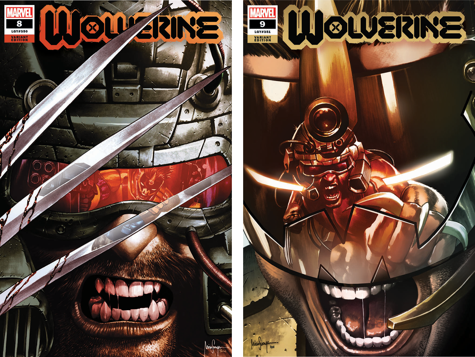 WOLVERINE #8 #9 UNKNOWN COMICS MICO SUAYAN EXCLUSIVE VAR 2 PACK  (01/27/2021)