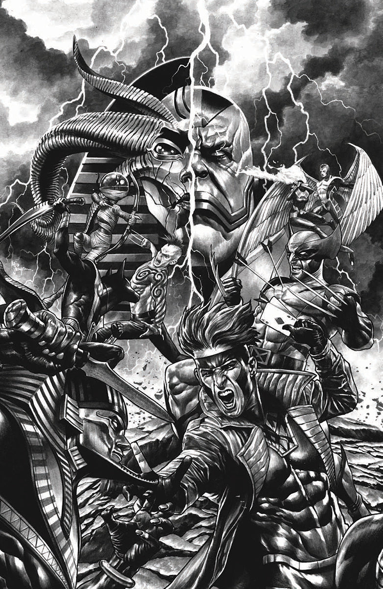 X OF SWORDS DESTRUCTION #1 UNKNOWN COMICS MICO SUAYAN EXCLUSIVE VIRGIN B&W VAR (11/25/2020)