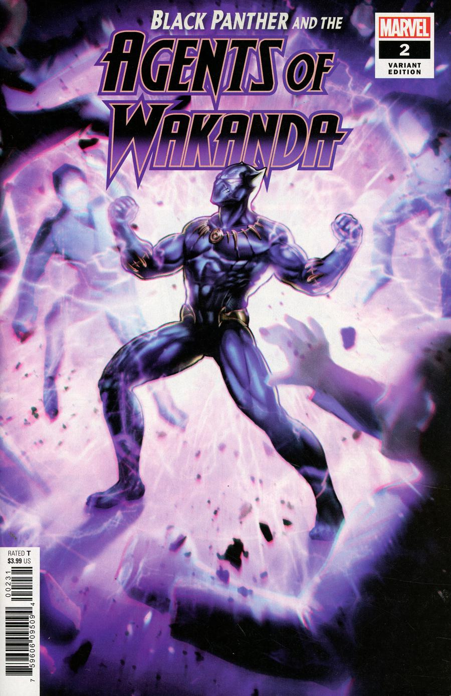 BLACK PANTHER AND AGENTS OF WAKANDA #2 1:10 GAME VAR