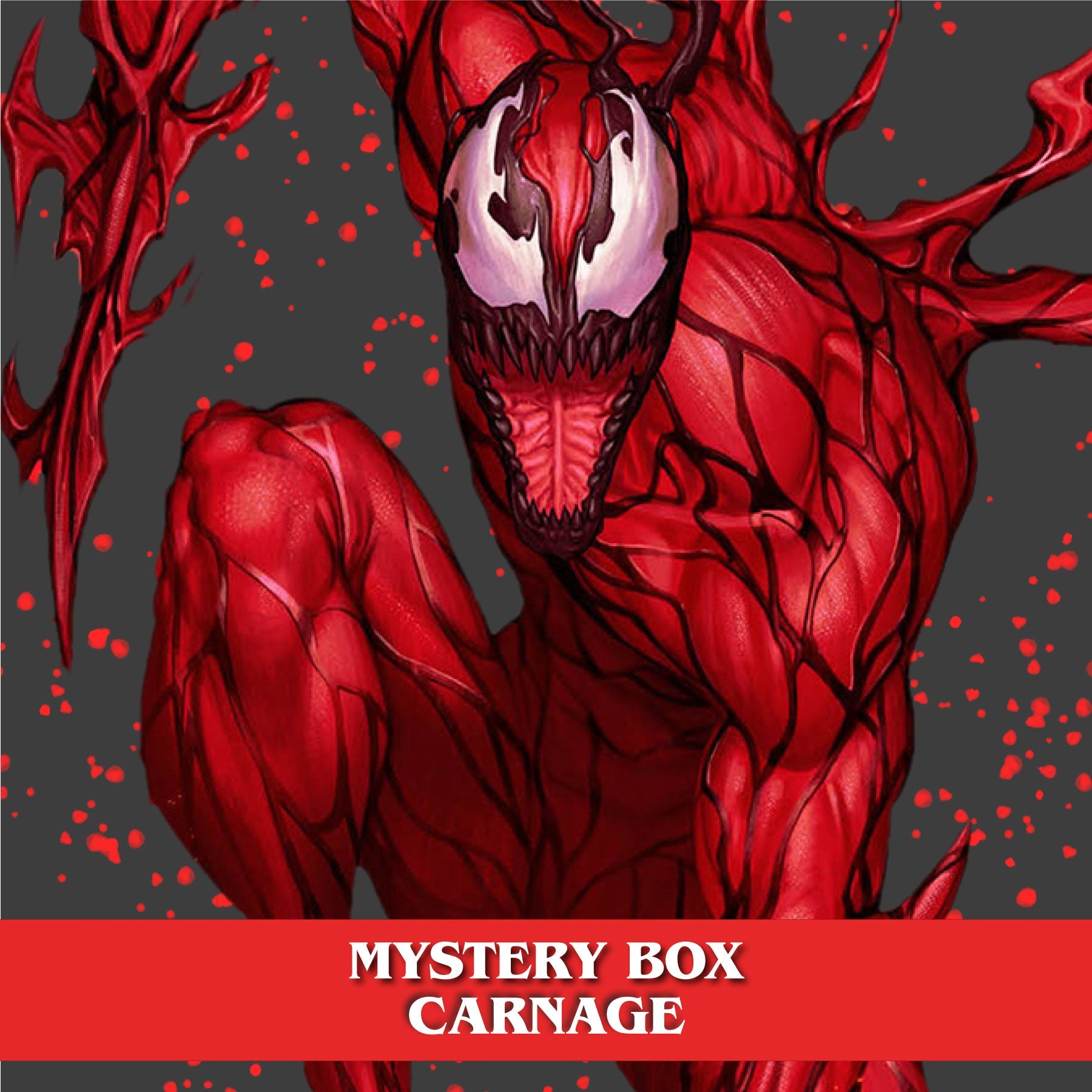 [5 PACK] UNKNOWN COMICS MYSTERY THEMED 👉CARNAGE EXCLUSIVE BOX 👉VIRGIN (12/21/2022)