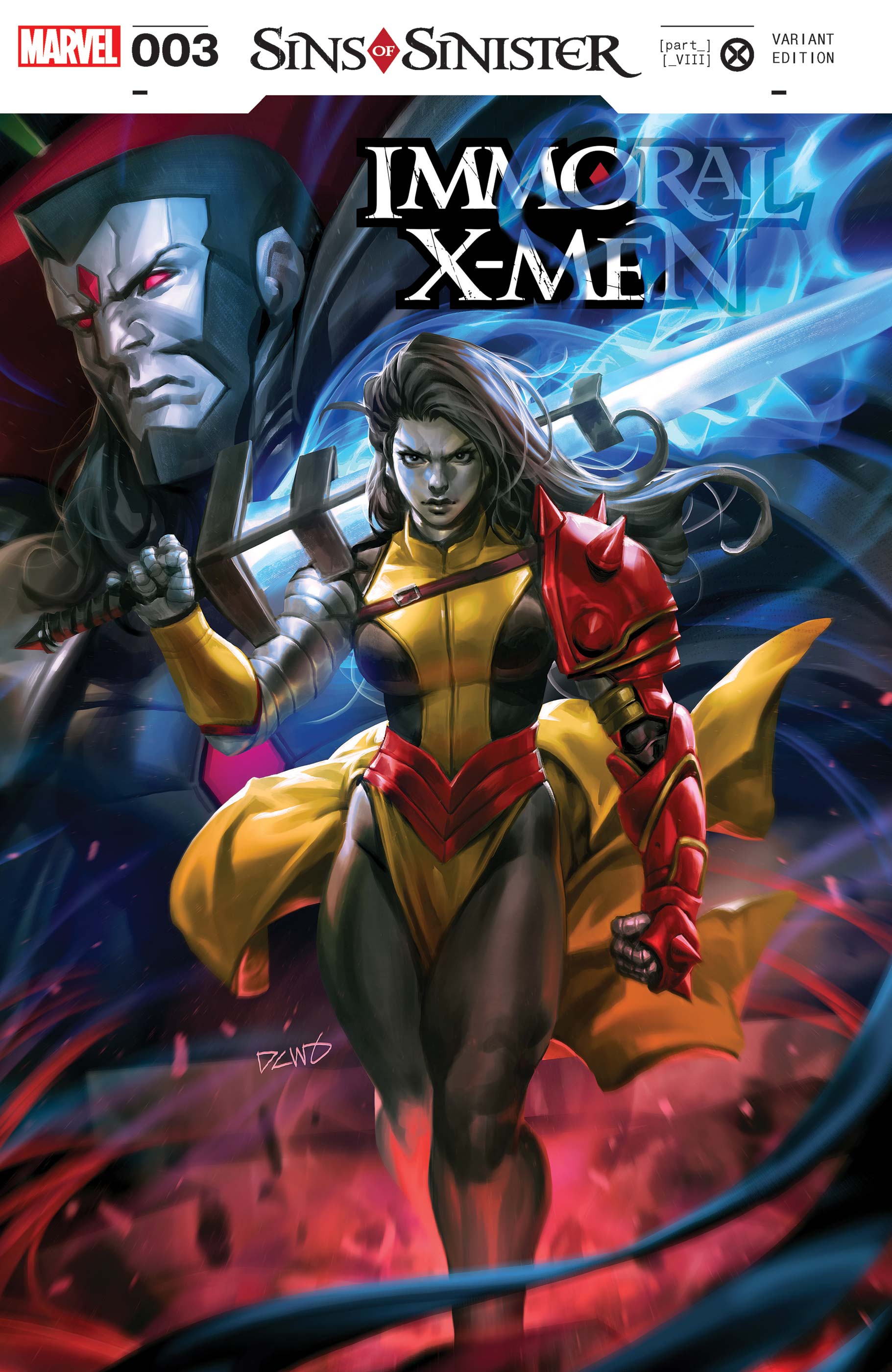 IMMORAL X-MEN 3 DERRICK CHEW VARIANT [SIN][1:25] (04/05/2023) [616 RATIOS]