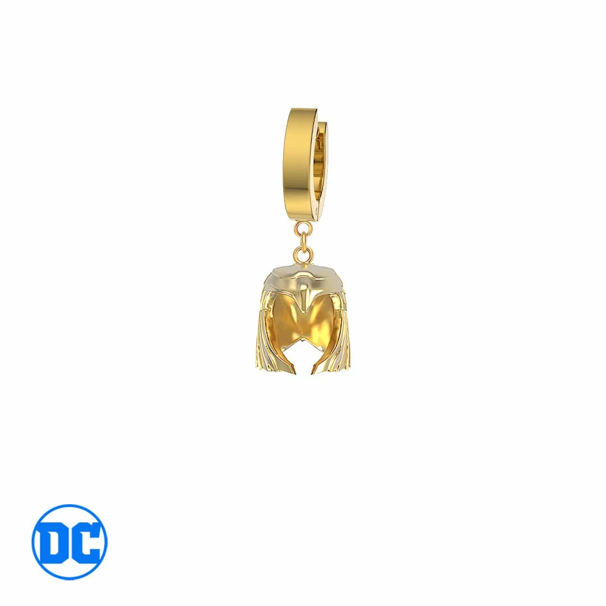 DC Comics™ Golden Armor Earring