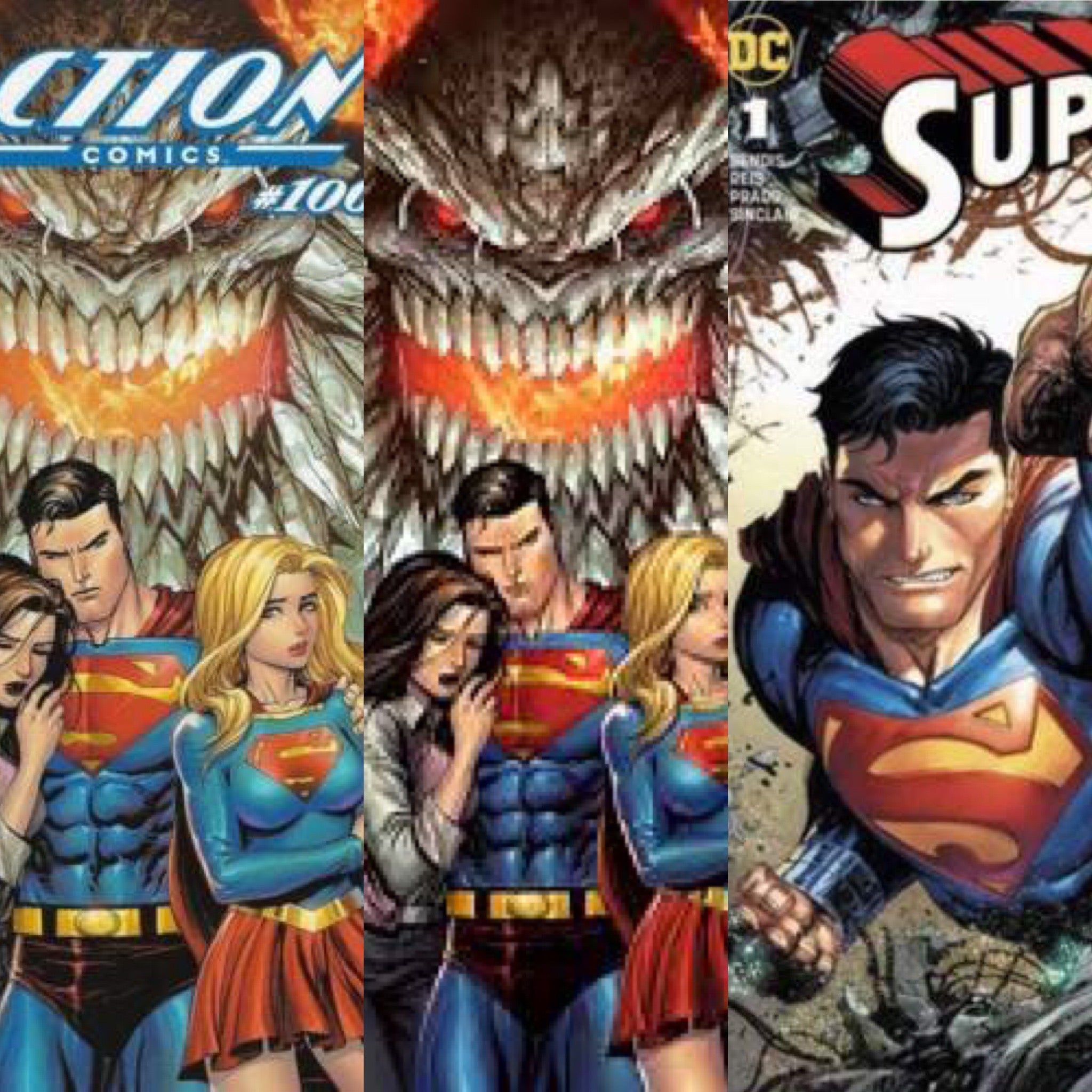 (3 pack) Action Comics #1000/Superman #1