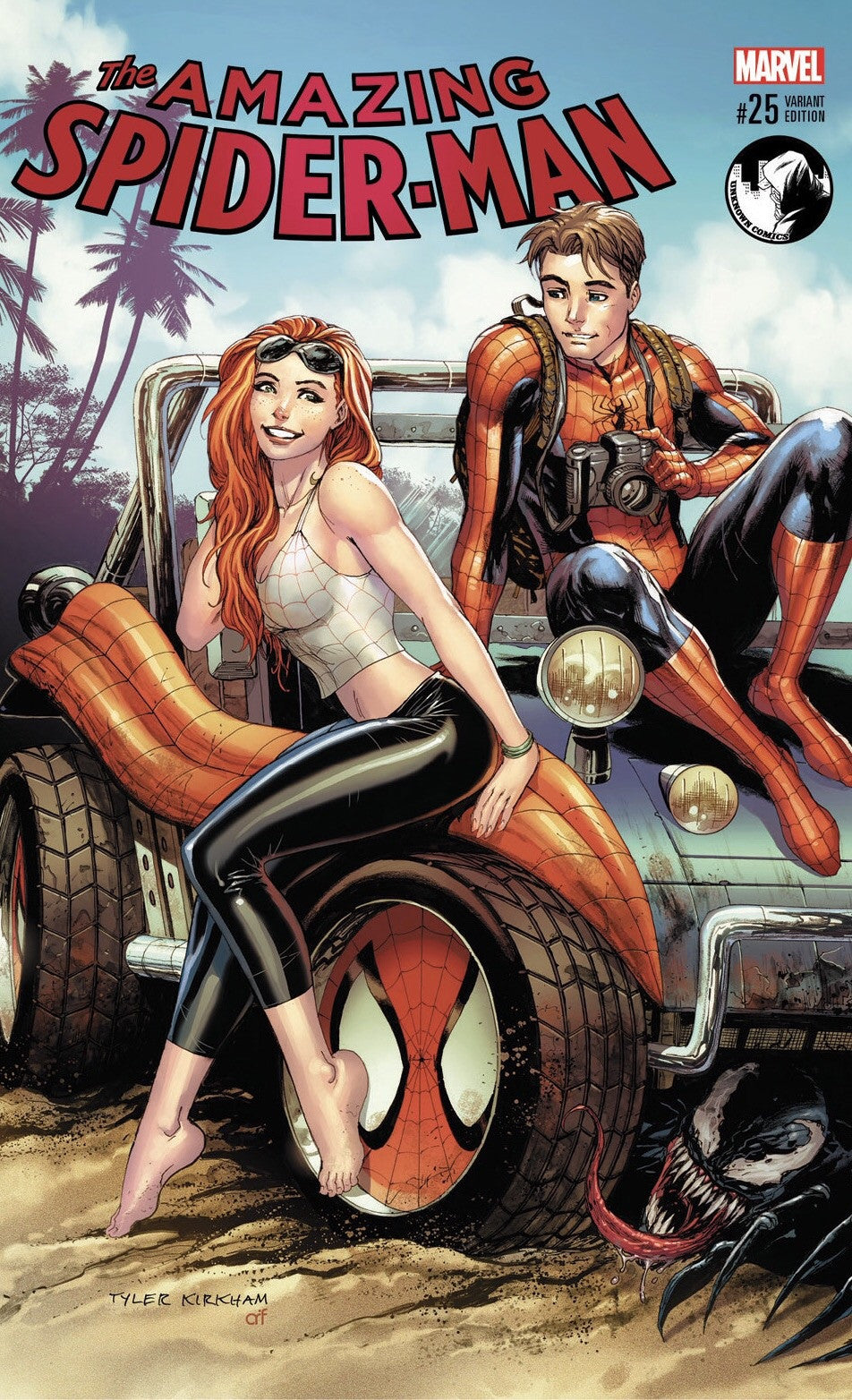 AMAZING SPIDER-MAN #25 UNKNOWN COMIC BOOKS EXCLUSIVE