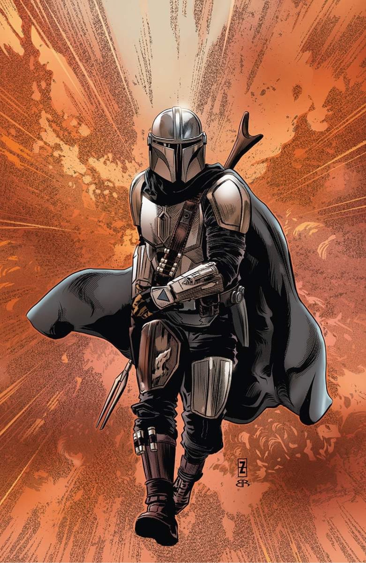2 PACK] Star Wars: The Mandalorian #5 Unknown Comics Patch