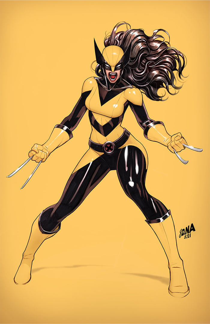 [Signed by David Nakayama] X-MEN #3 VIRGIN UNKNOWN COMIC BOOKS DAVID NAKAYAMA EXCLUSIVE VAR
